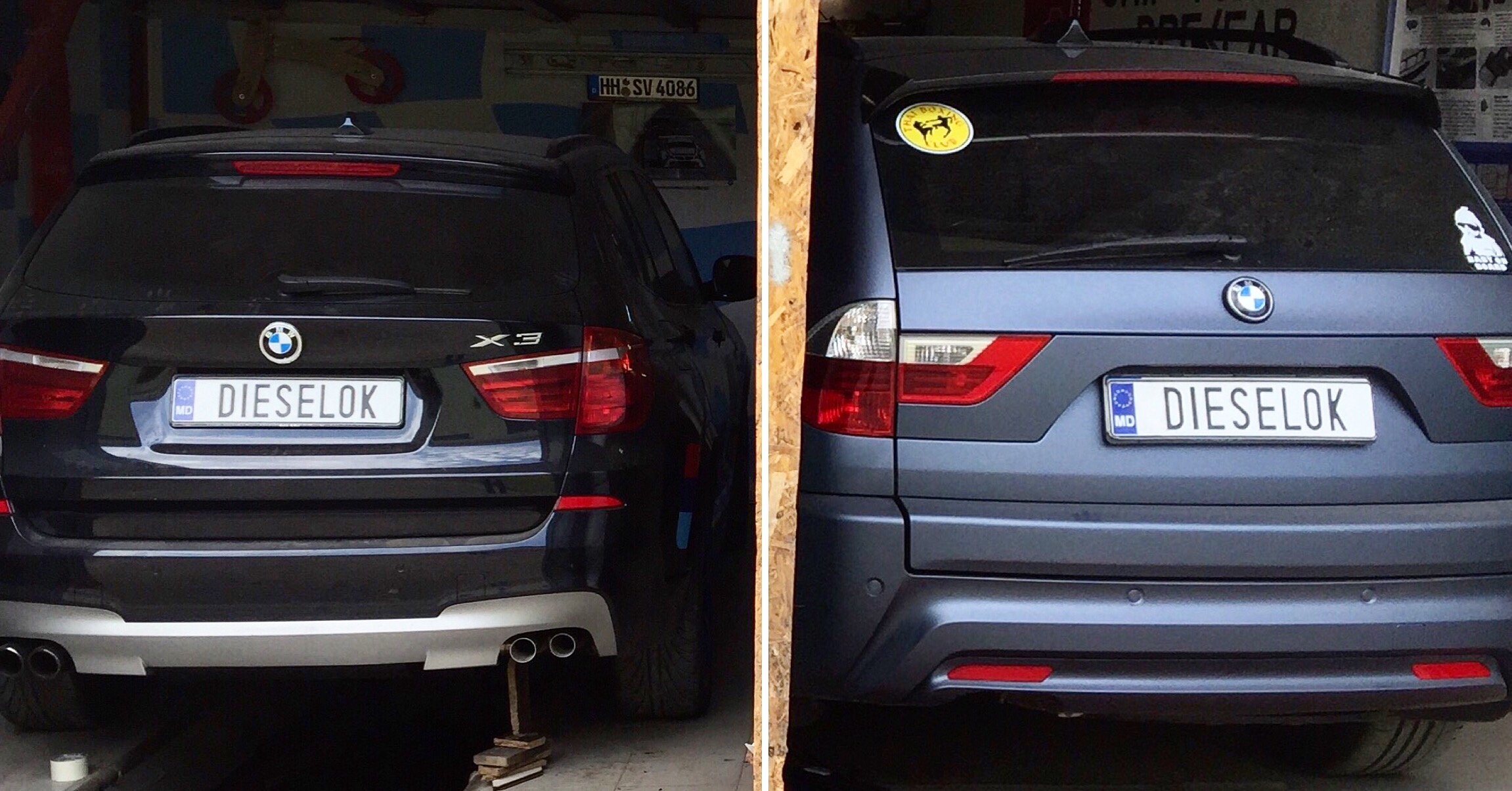 Два красивых BMW x3